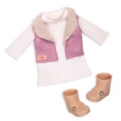 Our Generation 18" Doll & Pet Set - Kinzie with Plush Saint Bernard Dog -us-Our Generation Sales Shop unnamed file 1003