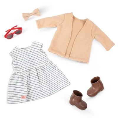 Our Generation 18" Doll with Plush Guide Dog - Marlow 6 Our Generation 18" Doll with Plush Guide Dog - Marlow - Image 4