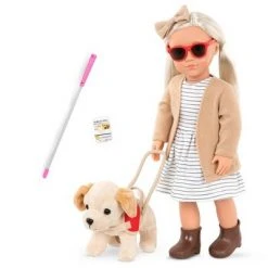 Our Generation 18" Doll with Plush Guide Dog - Marlow 12 Our Generation 18" Doll with Plush Guide Dog - Marlow -us-Our Generation Sales Shop unnamed file 1026