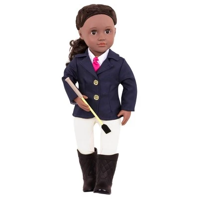 Our Generation Rashida with Book & Outfit 18" Posable Horseback Riding Doll 3 Our Generation Rashida with Book & Outfit 18" Posable Horseback Riding Doll
