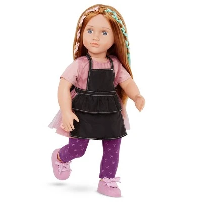 Our Generation Drew with Storybook 18" Poseable Hair Stylist Doll 6 Our Generation Drew with Storybook 18" Poseable Hair Stylist Doll - Image 4
