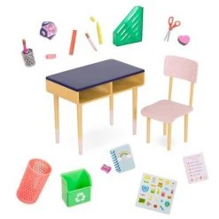 Our Generation Brilliant Bureau Home Desk Accessory Set for 18" Dolls -us-Our Generation Sales Shop unnamed file 11