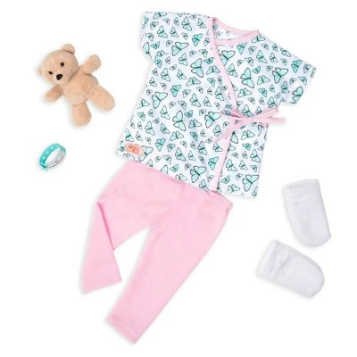 Our Generation 18" Hospital Doll with Gown - Evely 4 Our Generation 18" Hospital Doll with Gown - Evely - Image 2
