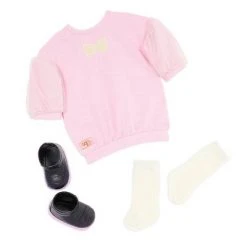 Our Generation Reid with Pink Sweater Dress 18" Fashion Doll -us-Our Generation Sales Shop unnamed file 1161