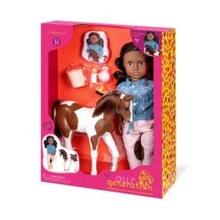 Our Generation 18" Equestrian Doll & Horse Set - Daveen with Foal -us-Our Generation Sales Shop unnamed file 1173