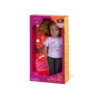 Our Generation Ashanti 18" Hair Stylist Doll 6 Our Generation Ashanti 18" Hair Stylist Doll - Image 4