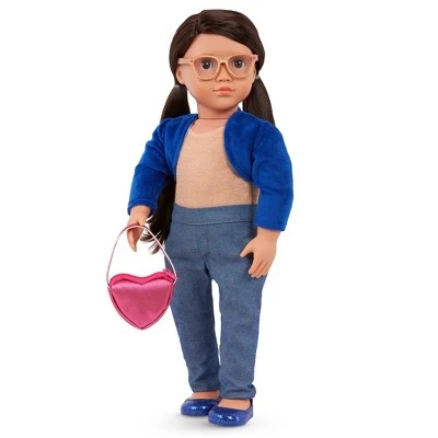 Our Generation Fashion Starter Kit in Gift Box Amora with Mix & Match Outfits & Accessories 18" Fashion Doll 8 Our Generation Fashion Starter Kit in Gift Box Amora with Mix & Match Outfits & Accessories 18" Fashion Doll - Image 6