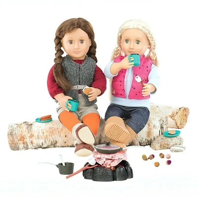 Our Generation Around the Campfire Camping Accessory Set for 18" Dolls 3 Our Generation Around the Campfire Camping Accessory Set for 18" Dolls