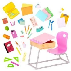 Our Generation Flying Colors School Desk & Supplies Accessory Set for 18" Dolls 9 Our Generation Flying Colors School Desk & Supplies Accessory Set for 18" Dolls -us-Our Generation Sales Shop unnamed file 174
