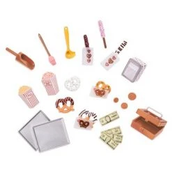 Our Generation Retro Pretzel & Popcorn Play Food Stand for 18" Dolls - Poppin' Plenty Snack Cart -us-Our Generation Sales Shop unnamed file 289