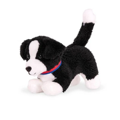 Our Generation Border Collie Puppy with Posable Legs 6" Pet Dog Plush 3 Our Generation Border Collie Puppy with Posable Legs 6" Pet Dog Plush