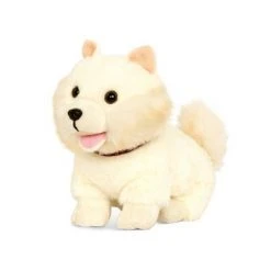 Our Generation Pet Dog Plush with Posable Legs - Pomeranian Pup