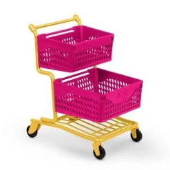 Our Generation Grocery Day Shopping Cart Pink & Yellow Accessory Set for 18" Dolls -us-Our Generation Sales Shop unnamed file 414