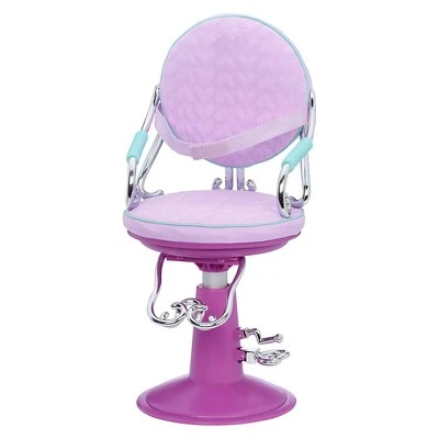 Our Generation Sitting Pretty Salon Chair Hair Styling Accessory Set for 18" Dolls 5 Our Generation Sitting Pretty Salon Chair Hair Styling Accessory Set for 18" Dolls - Image 3