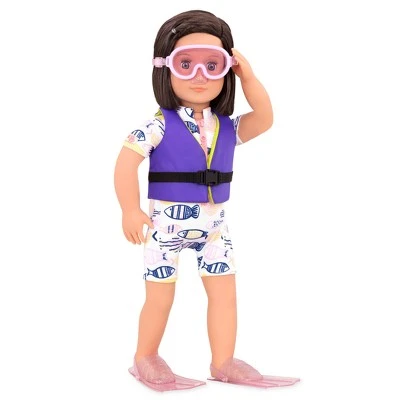 Our Generation Underwater Wonder Swim Fin Outfit for 18" Dolls 3 Our Generation Underwater Wonder Swim Fin Outfit for 18" Dolls