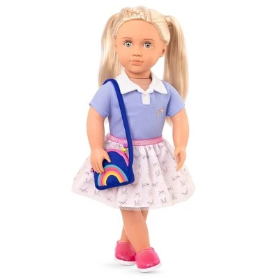 Our Generation School Uniform Outfit for 18" Dolls - Rainbow Academy 4 Our Generation School Uniform Outfit for 18" Dolls - Rainbow Academy - Image 2