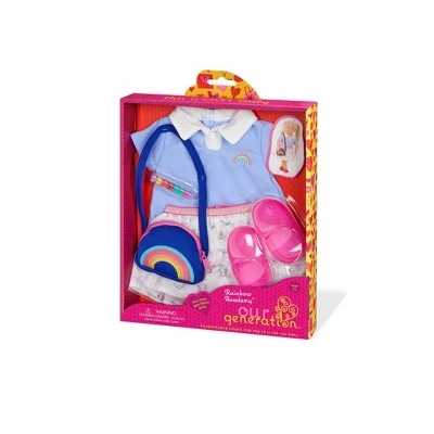 Our Generation School Uniform Outfit for 18" Dolls - Rainbow Academy 6 Our Generation School Uniform Outfit for 18" Dolls - Rainbow Academy - Image 4