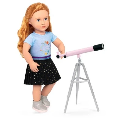 Our Generation Science Outfit with Pink Telescope for 18" Dolls - Hidden in the Stars 3 Our Generation Science Outfit with Pink Telescope for 18" Dolls - Hidden in the Stars