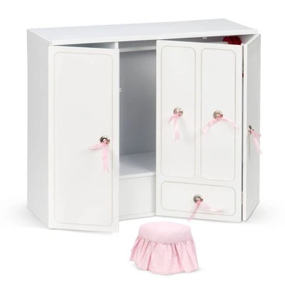 Our Generation Wooden Wardrobe - Closet for 18" Dolls 4 Our Generation Wooden Wardrobe - Closet for 18" Dolls - Image 2