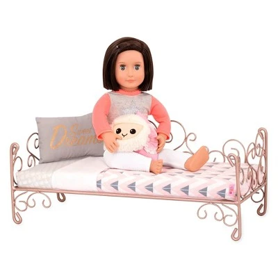 Our Generation Scrollwork Bed - Sweet Dreams 3 Our Generation Scrollwork Bed - Sweet Dreams - Image 2