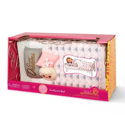 Our Generation Scrollwork Bed - Sweet Dreams 4 Our Generation Scrollwork Bed - Sweet Dreams - Image 3