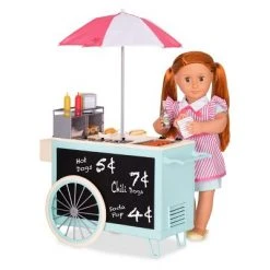 Our Generation Hot Dog Cart Accessory with Play Food for 18" Dolls - Retro Collection 14 Our Generation Hot Dog Cart Accessory with Play Food for 18" Dolls - Retro Collection -us-Our Generation Sales Shop unnamed file 724