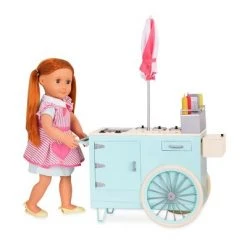 Our Generation Hot Dog Cart Accessory with Play Food for 18" Dolls - Retro Collection 18 Our Generation Hot Dog Cart Accessory with Play Food for 18" Dolls - Retro Collection -us-Our Generation Sales Shop unnamed file 728