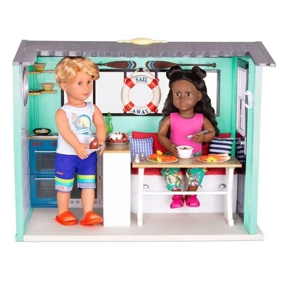 Our Generation Seaside Beach House Playset for 18" Dolls 3 Our Generation Seaside Beach House Playset for 18" Dolls