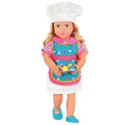 Our Generation 18" Posable Cooking Doll Jenny with Gourmet Kitchen Playset & Storybook (Red) -us-Our Generation Sales Shop unnamed file 799