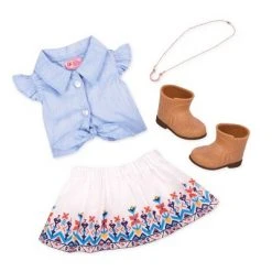 Our Generation 18" Posable Riding Doll Lily-Anna with Outfits, Horse, and Trailer Accessory -us-Our Generation Sales Shop unnamed file 805