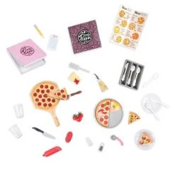 Our Generation Easy Cheesy Pizzeria Restaurant Accessory Playset for 18" Dolls -us-Our Generation Sales Shop unnamed file 822