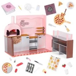 Our Generation Easy Cheesy Pizzeria Restaurant Accessory Playset for 18" Dolls -us-Our Generation Sales Shop unnamed file 823