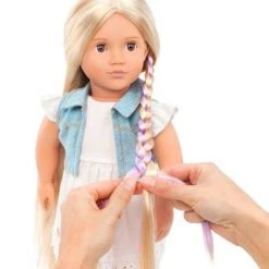 Our Generation Phoebe with Hair Clips & Styling Book 18" Hair Grow Doll -us-Our Generation Sales Shop unnamed file 860