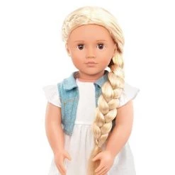 Our Generation Phoebe with Hair Clips & Styling Book 18" Hair Grow Doll -us-Our Generation Sales Shop unnamed file 862
