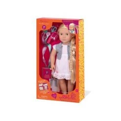 Our Generation Phoebe with Hair Clips & Styling Book 18" Hair Grow Doll -us-Our Generation Sales Shop unnamed file 864