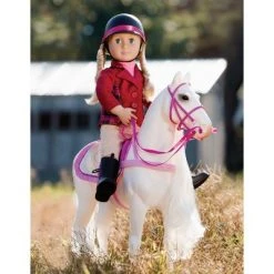 Our Generation Lily Anna with Horseback Riding Outfit & Book 18" Posable Doll -us-Our Generation Sales Shop unnamed file 907
