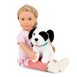 Our Generation Hazel with Plush Pet & Accessories 18" Dog Trainer Doll
