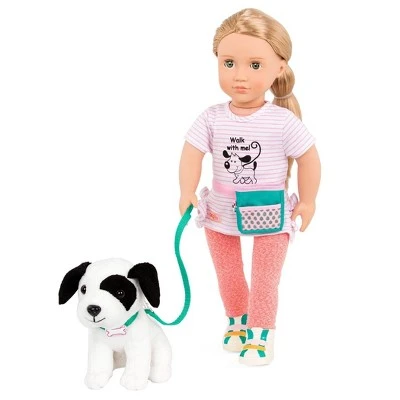 Our Generation Hazel with Plush Pet & Accessories 18" Dog Trainer Doll 5 Our Generation Hazel with Plush Pet & Accessories 18" Dog Trainer Doll - Image 3
