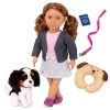 Our Generation 18" Doll & Pet Travel Set - Maddie with Plush Dog -us-Our Generation Sales Shop unnamed file 915
