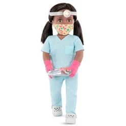 Our Generation 18" Doctor Doll with Scrubs Outfit - Cierra -us-Our Generation Sales Shop unnamed file 920