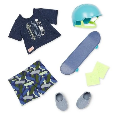 Our Generation Theodore 18" Skateboarder Boy Doll 5 Our Generation Theodore 18" Skateboarder Boy Doll - Image 3